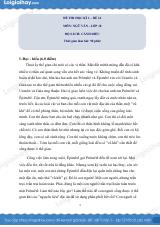 Đề thi học kì 1 Văn 10 Cánh diều - Đề số 14